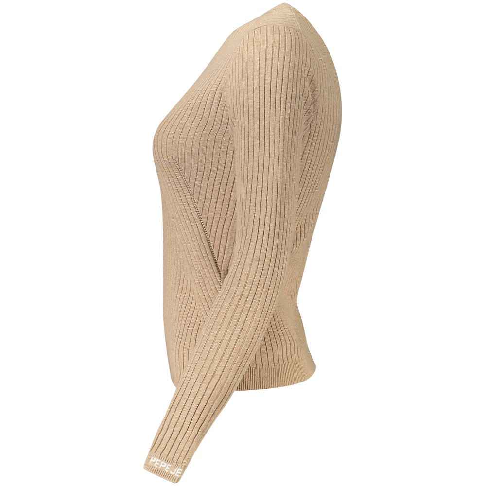 Pepe Jeans Beige Cotton Women Sweater
