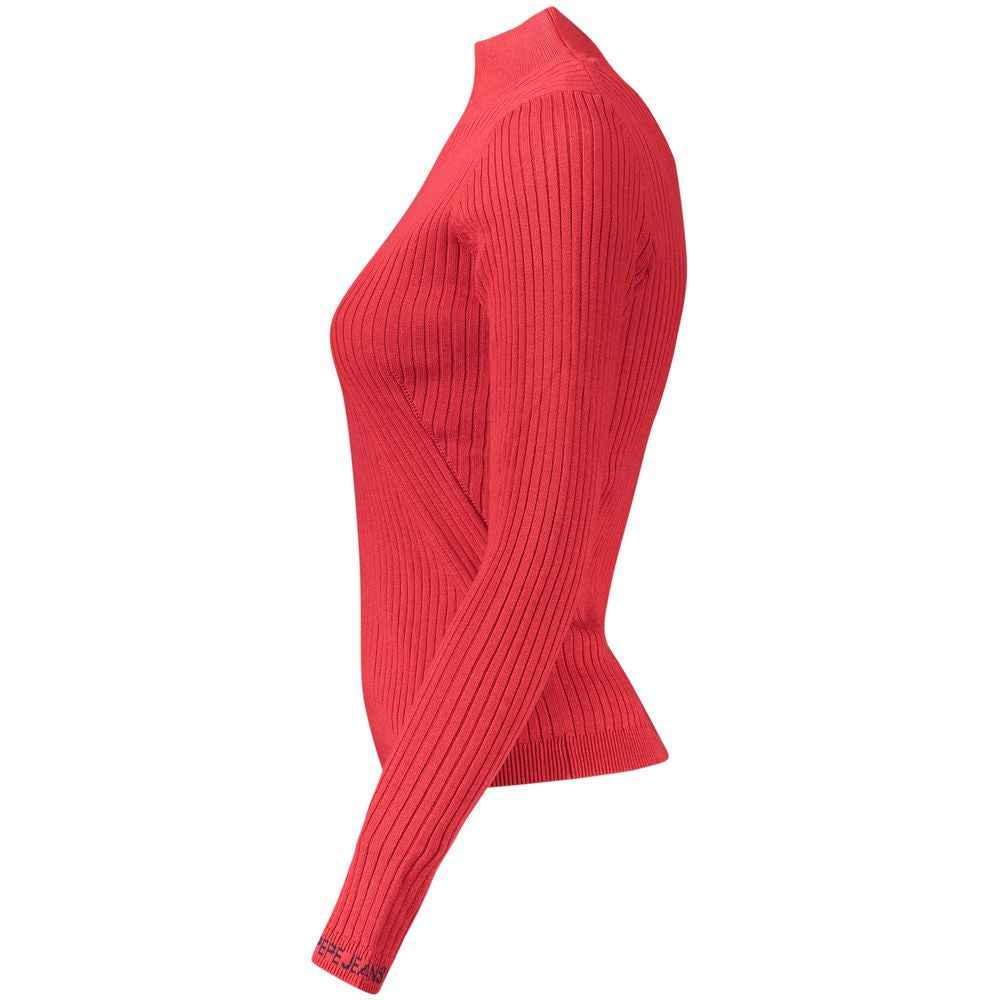 Pepe Jeans Red Cotton Women Sweater