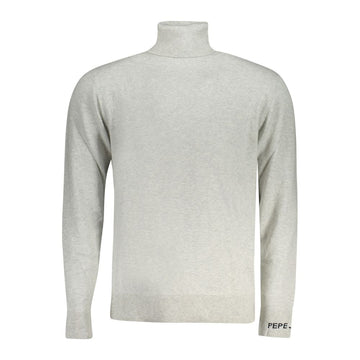 Pepe Jeans Gray Cotton Sweater