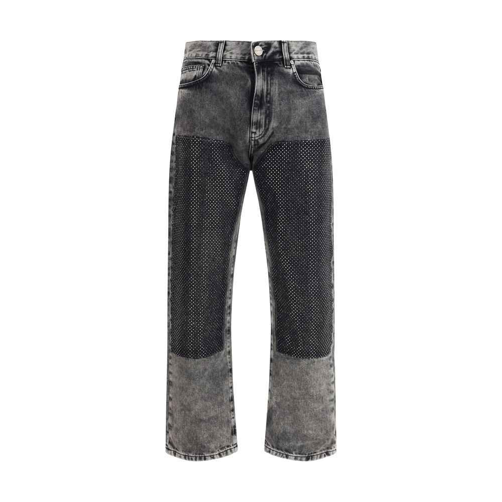PINKO Five-pocket Jeans with mini studs