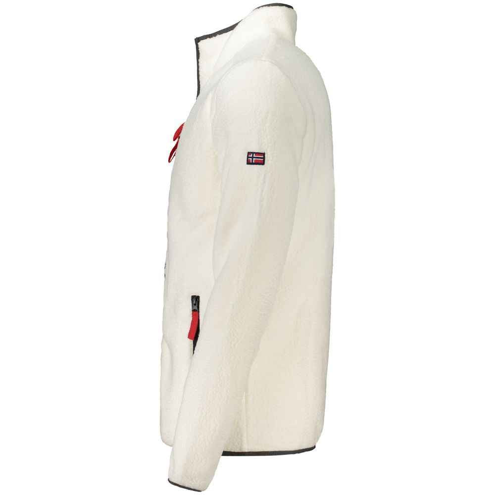 Norway 1963 White Polyester Men Sweater