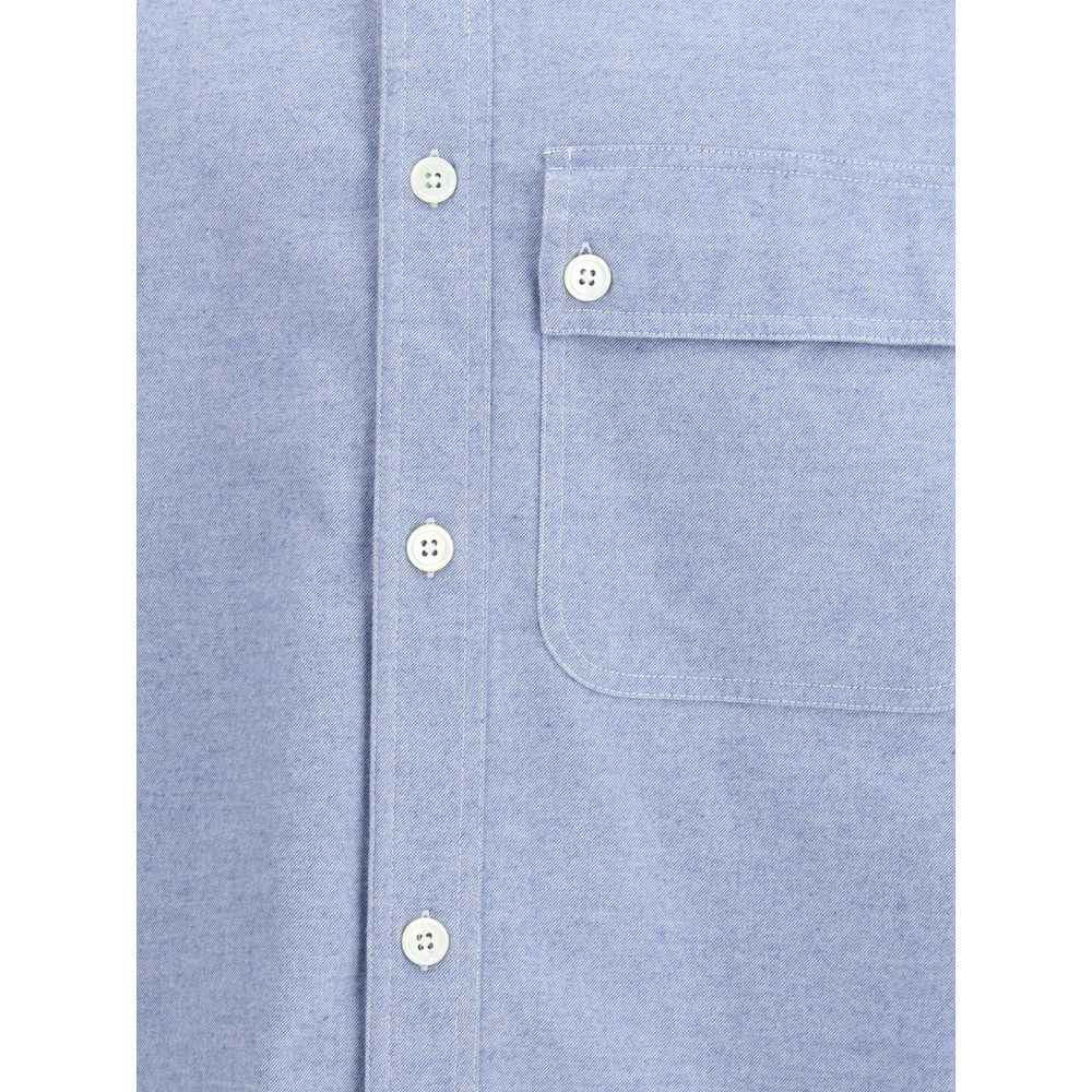 Thom Browne Flannel 4-Bar Shirt
