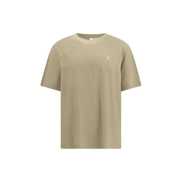 Maison Kitsuné Beige Cotton T-Shirt