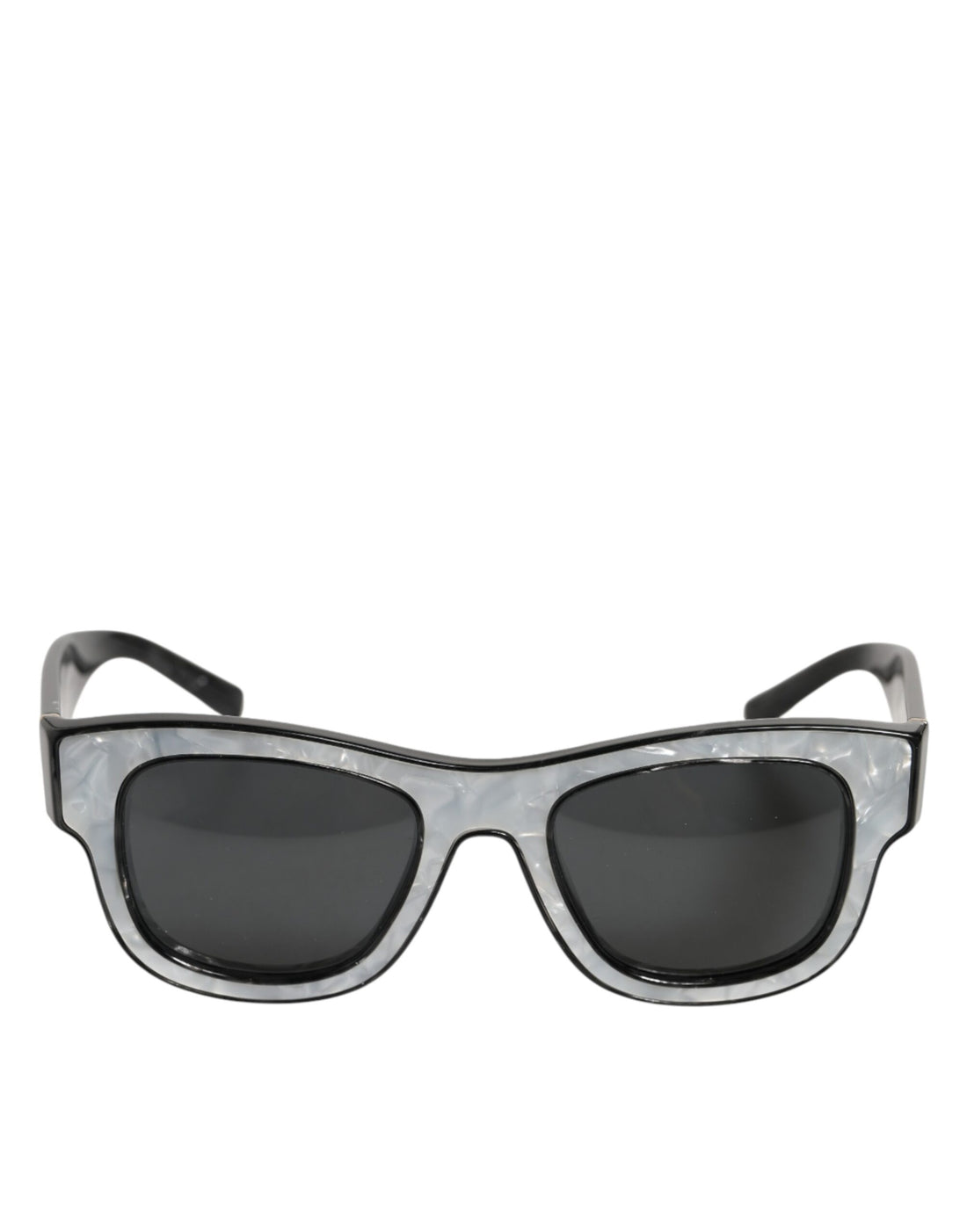 Dolce & Gabbana DG4379F Pearl White Acetate Frame Shades Sunglasses