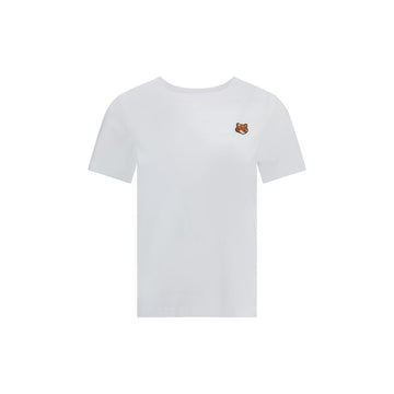 Maison Kitsuné White Cotton T-Shirt