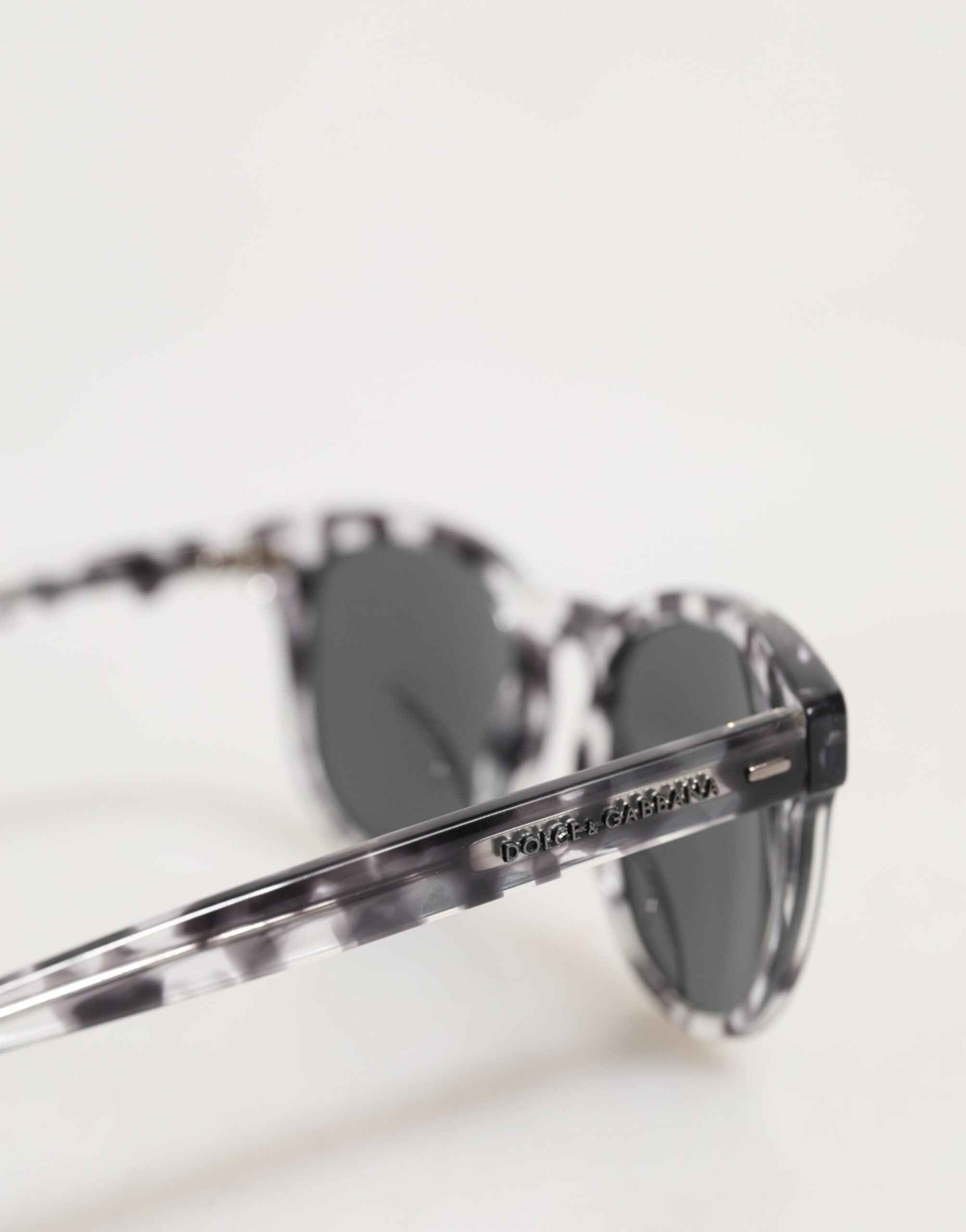 Dolce & Gabbana DG4254 Havana Clear Black Tinted Lenses Sunglasses