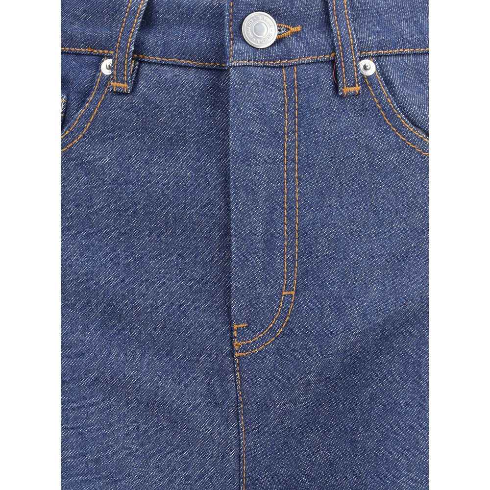 Ami Paris Flare fit Jeans in raw