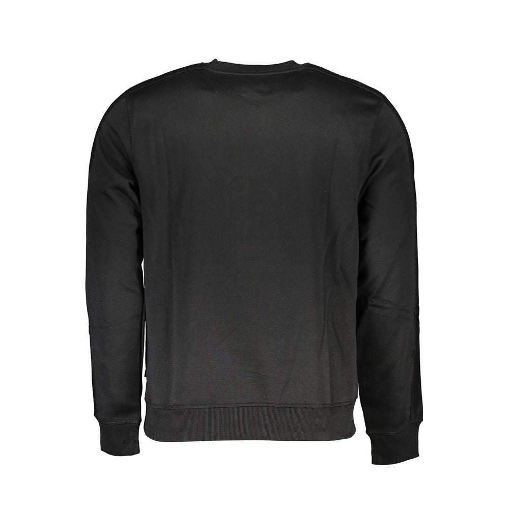 Gianmarco Venturi Black Cotton Sweatshirt