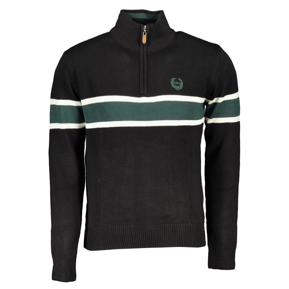 Gianmarco Venturi Black Cotton Sweater