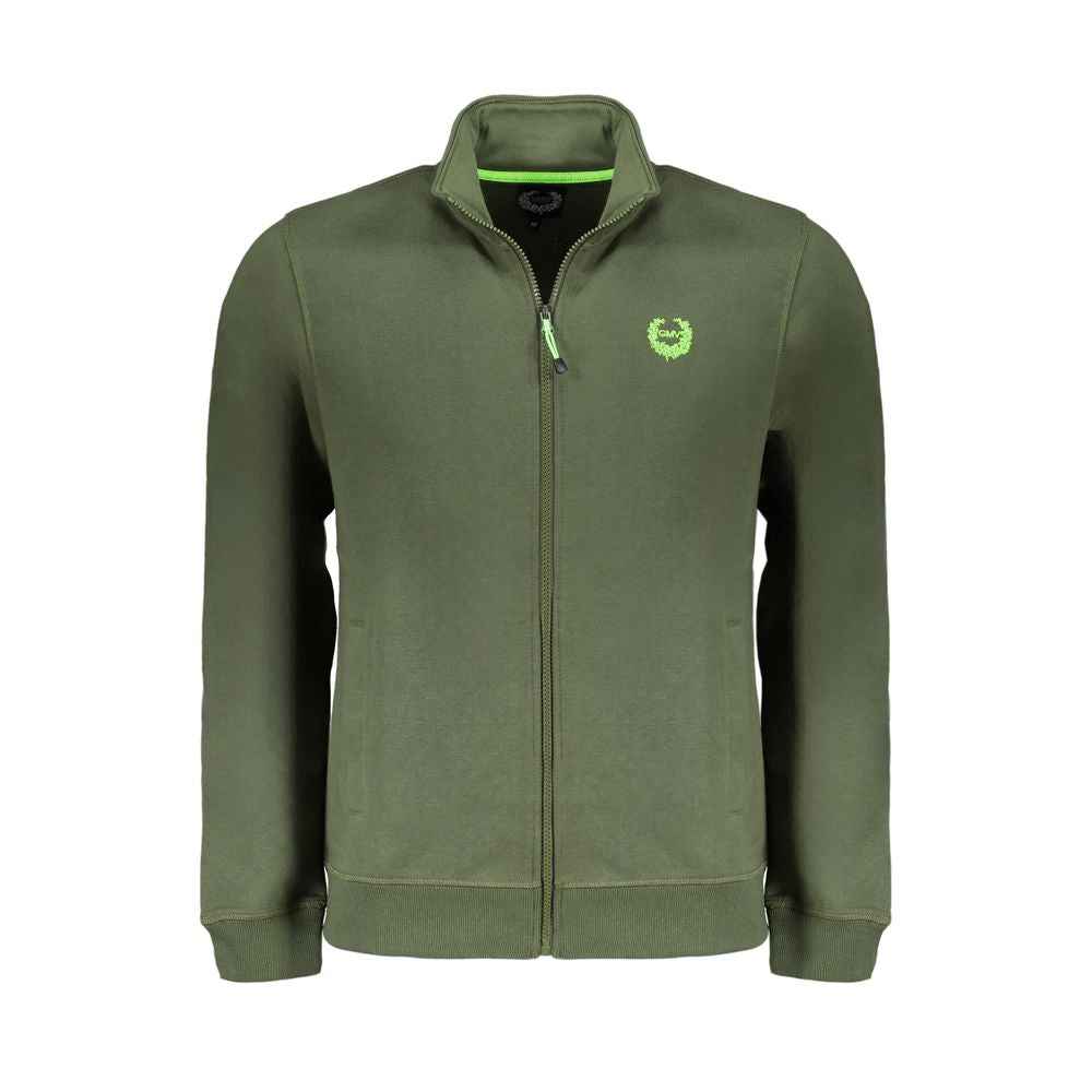 Gianmarco Venturi Green Cotton Sweatshirt