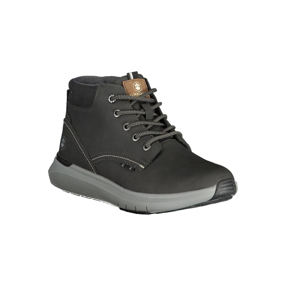 Lumberjack Black Polyester Sneaker