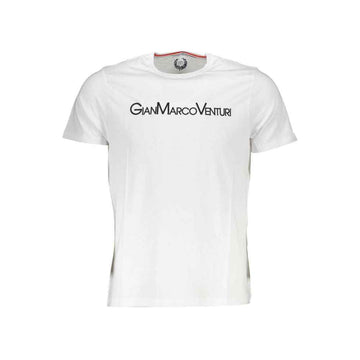Gianmarco Venturi White Cotton T-Shirt