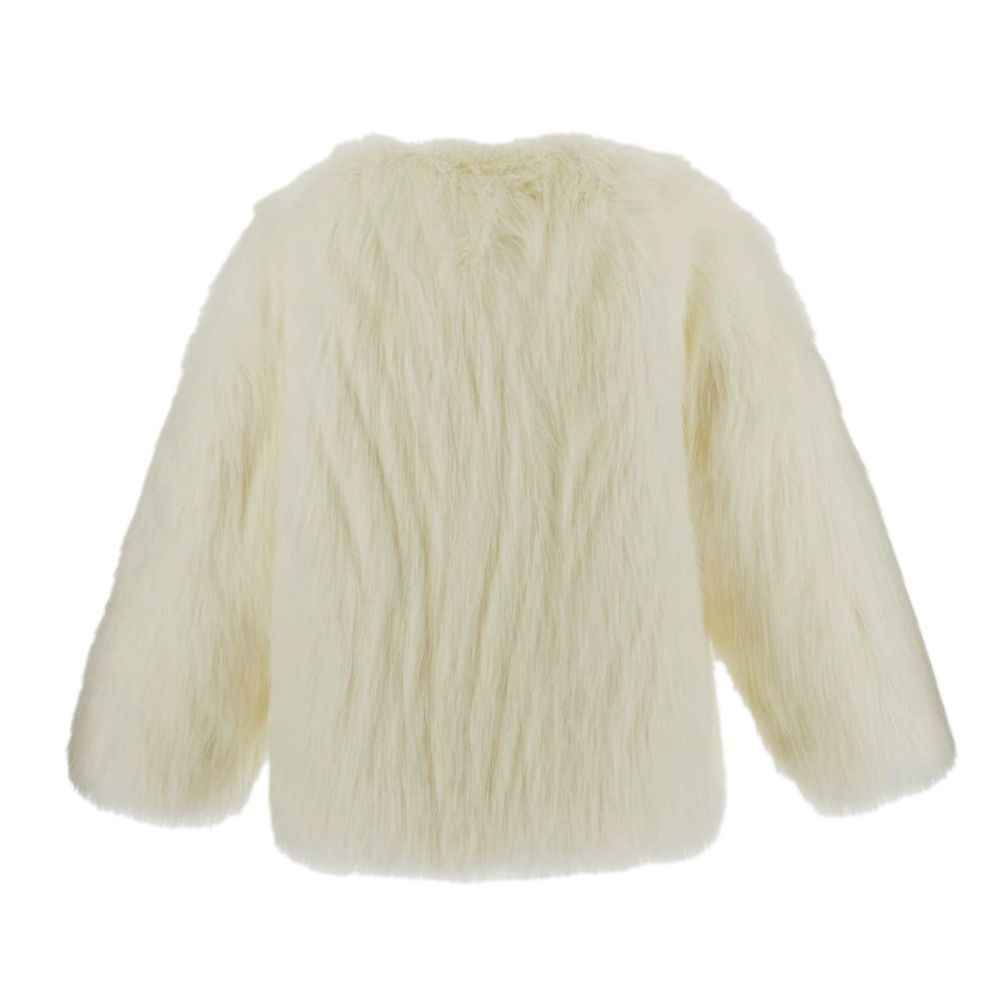 Dolce & Gabbana White Modacrylic Jackets & Coat