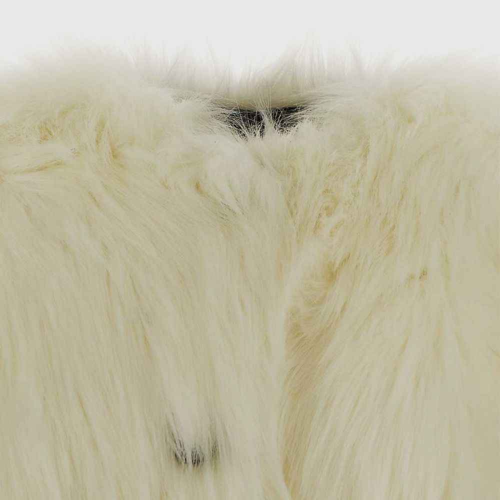 Dolce & Gabbana White Modacrylic Jackets & Coat