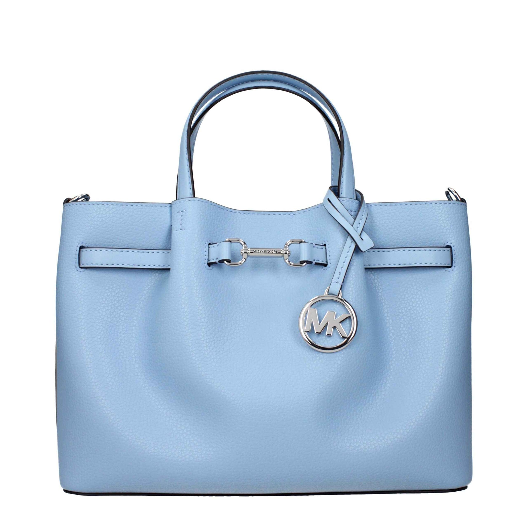 Michael Kors Light Blue Leather Handbags