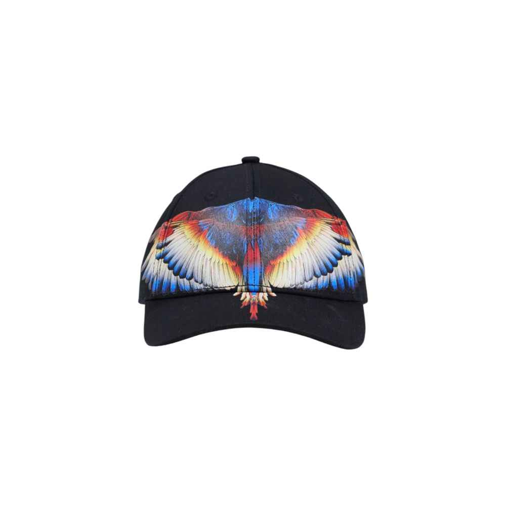 County of Milan Black Cotton Caps Baseball Hat
