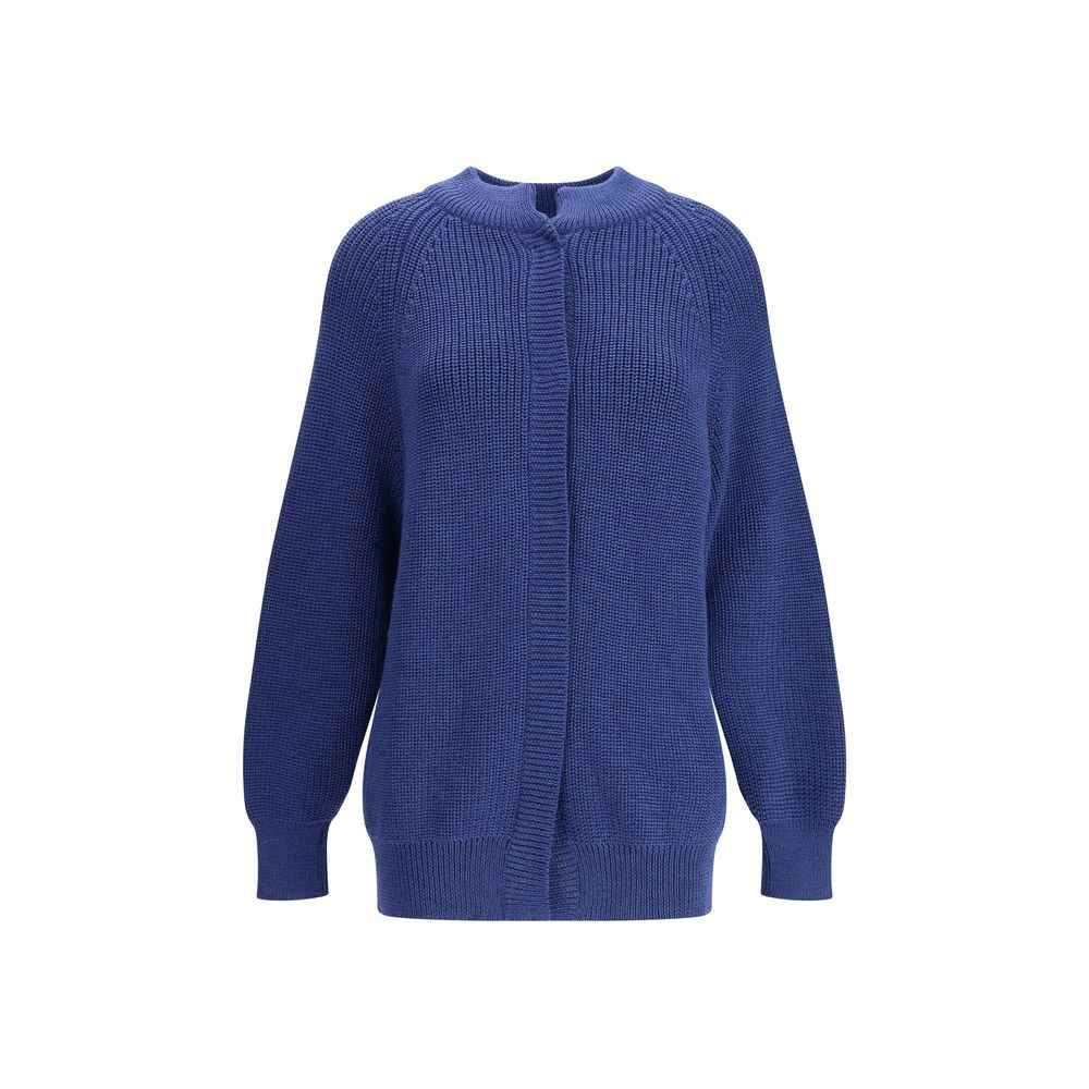 Ella Bomber Sweater with an hook-and-eye closure