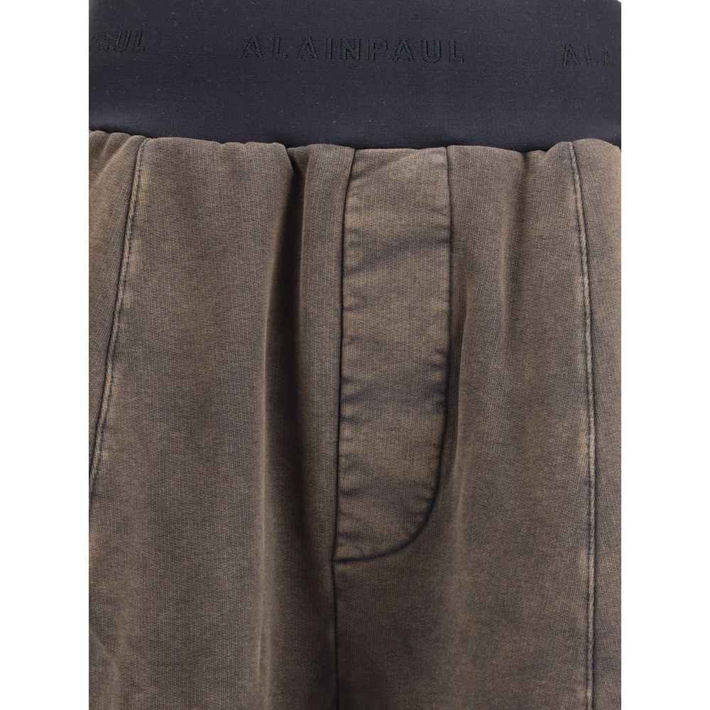 ALAINPAUL Knee Shape Sweatpants