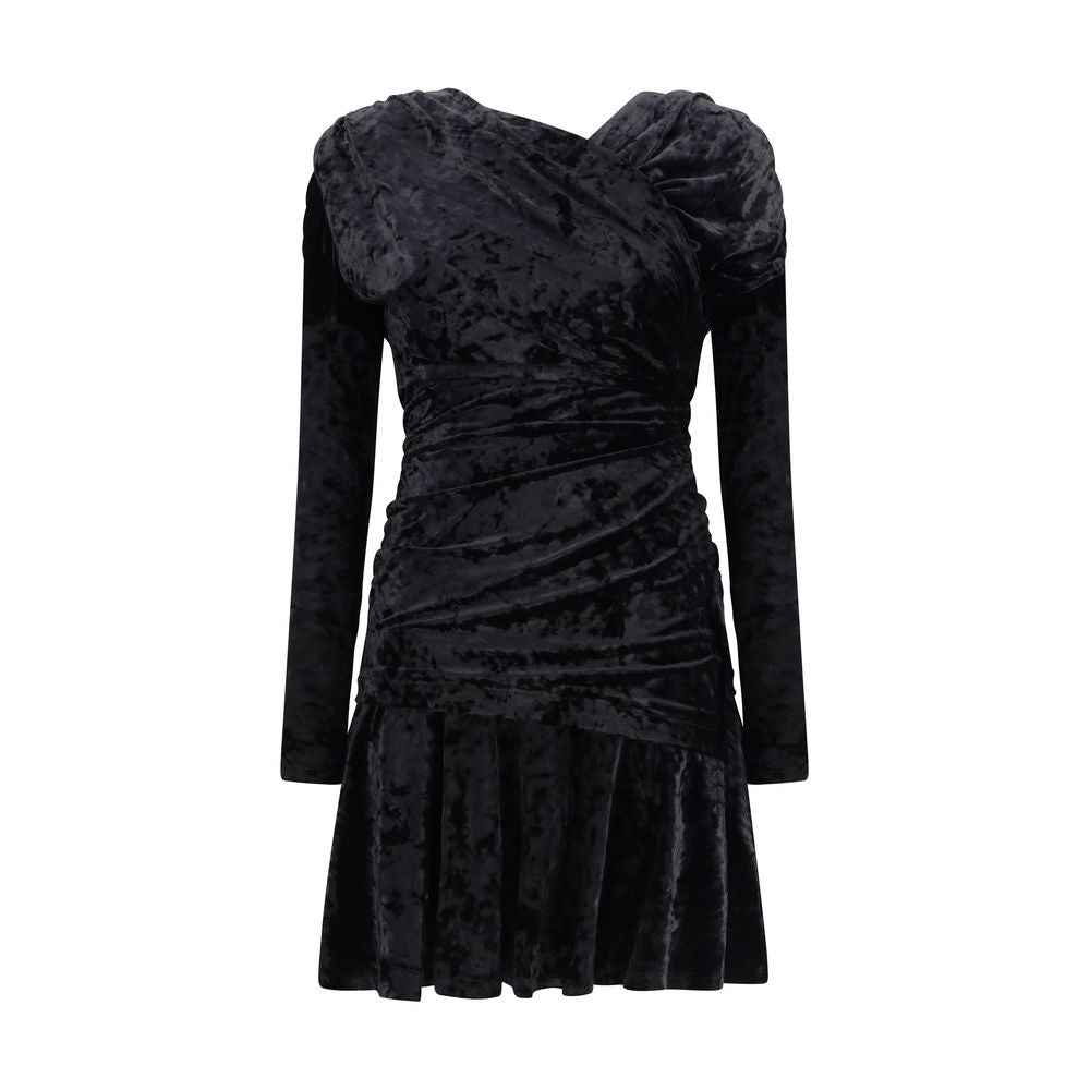 Ganni Ruched Mini Dress