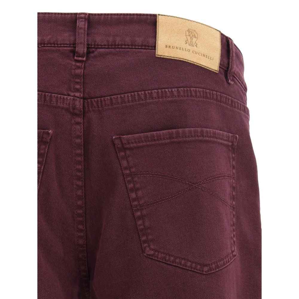 Brunello Cucinelli Cotton slim Jeans