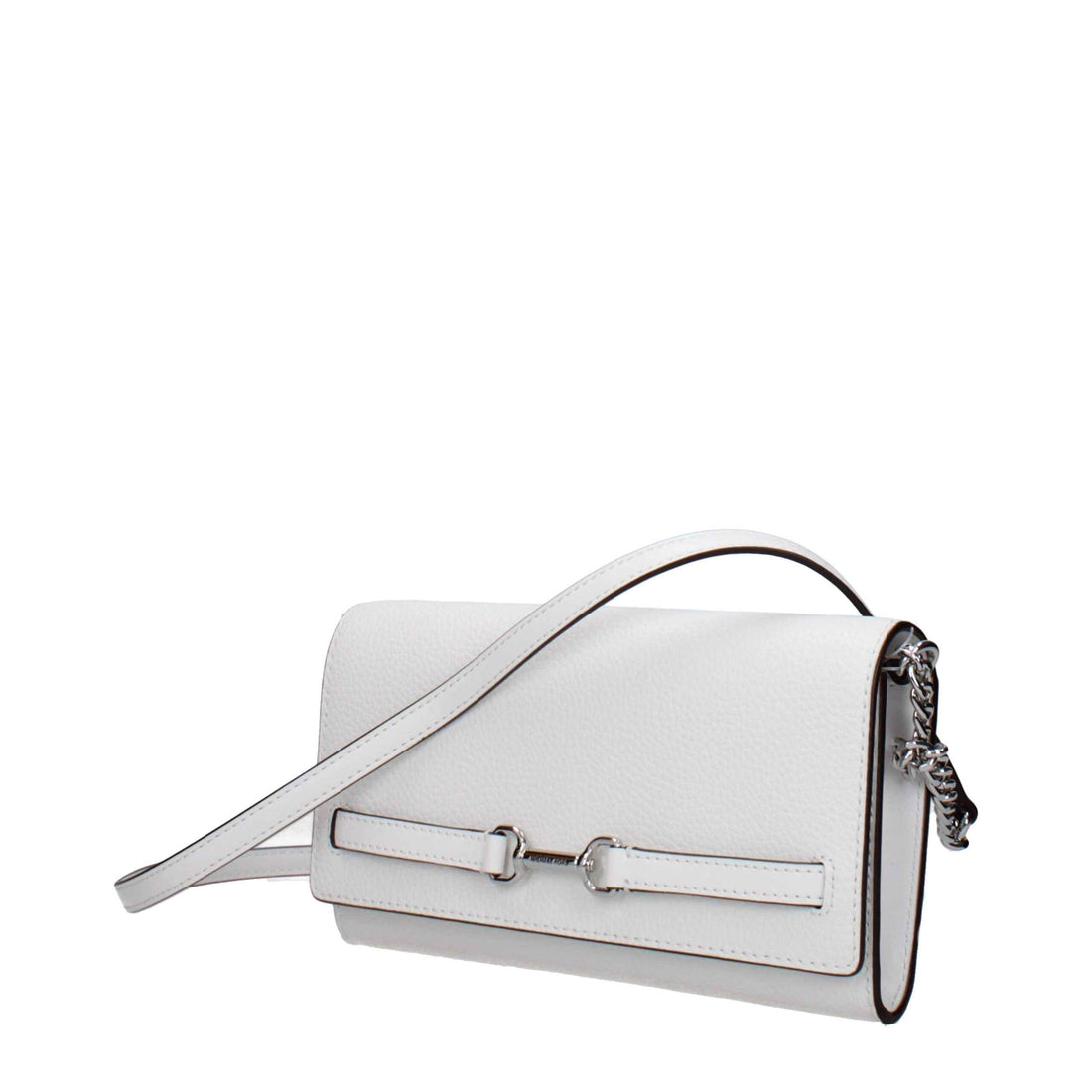 Michael Kors White Leather Clutch Bags