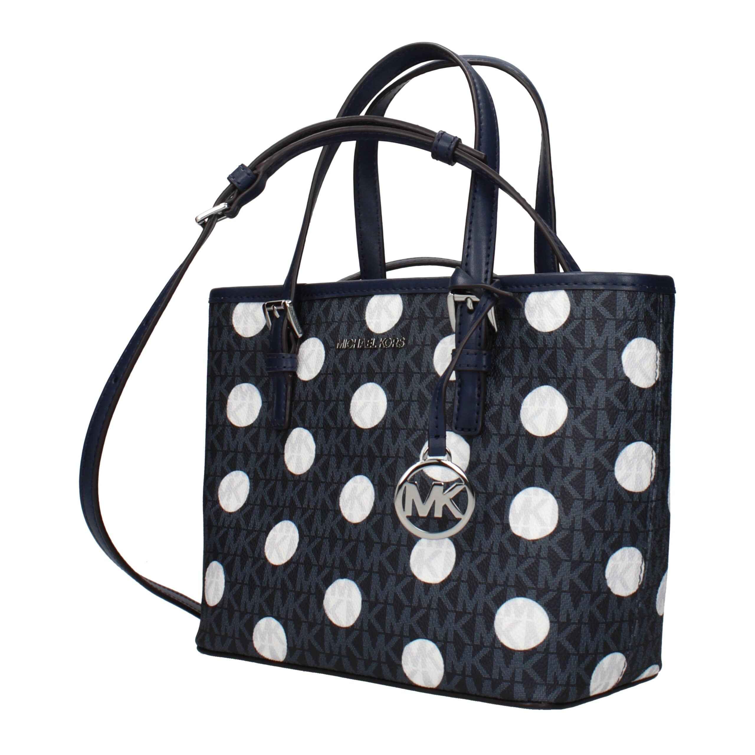 Michael Kors Blue Fabric Handbags