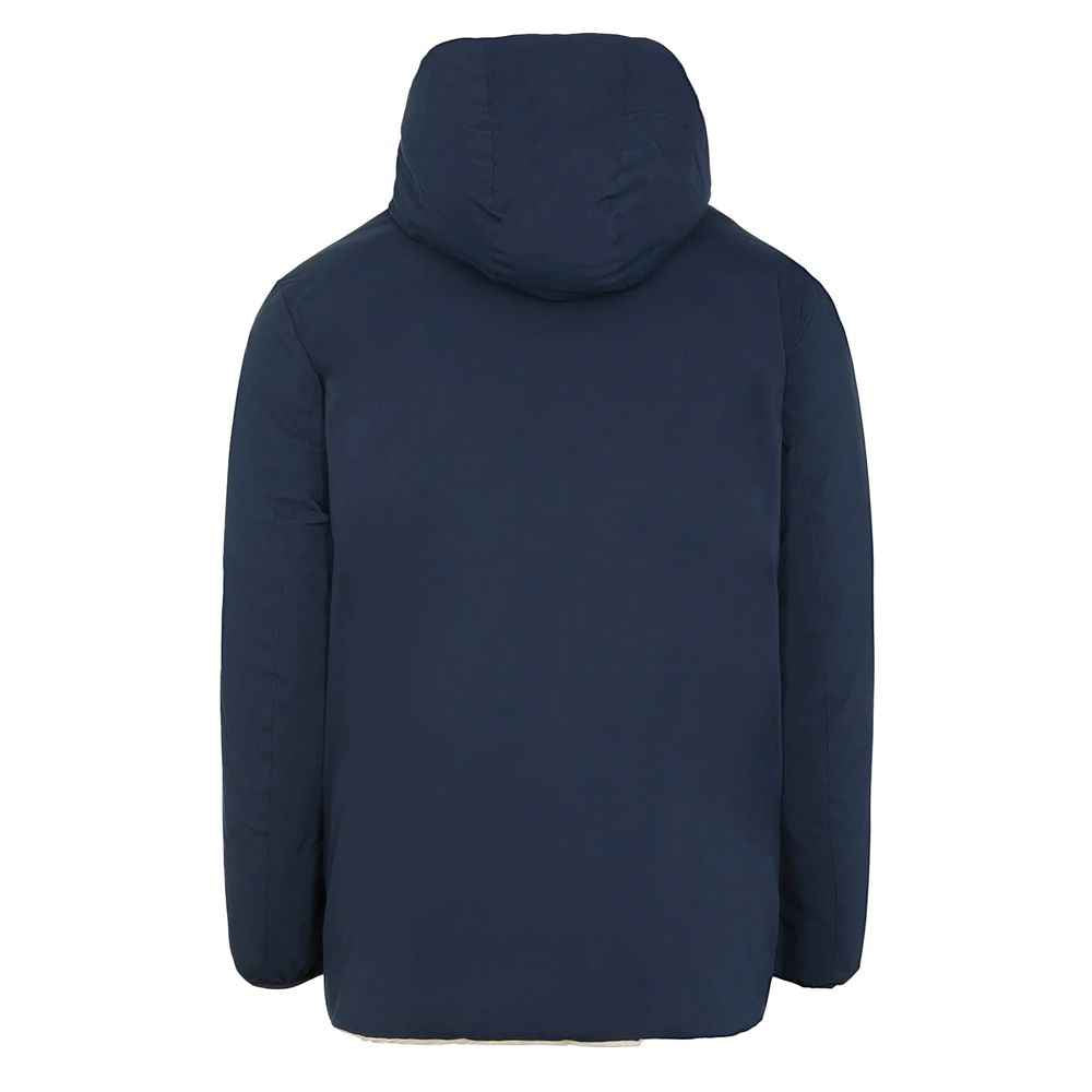 Suns Blue Polyester Men's Reversible Jacket