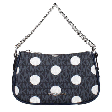 Michael Kors Blue Fabric Handbags