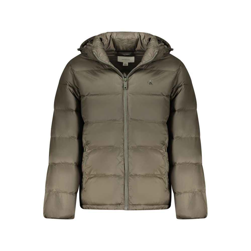 Calvin Klein Brown Polyamide Jackets & Coat