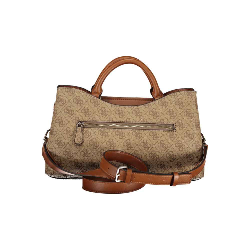 Guess Jeans Beige Polyethylene Handbag