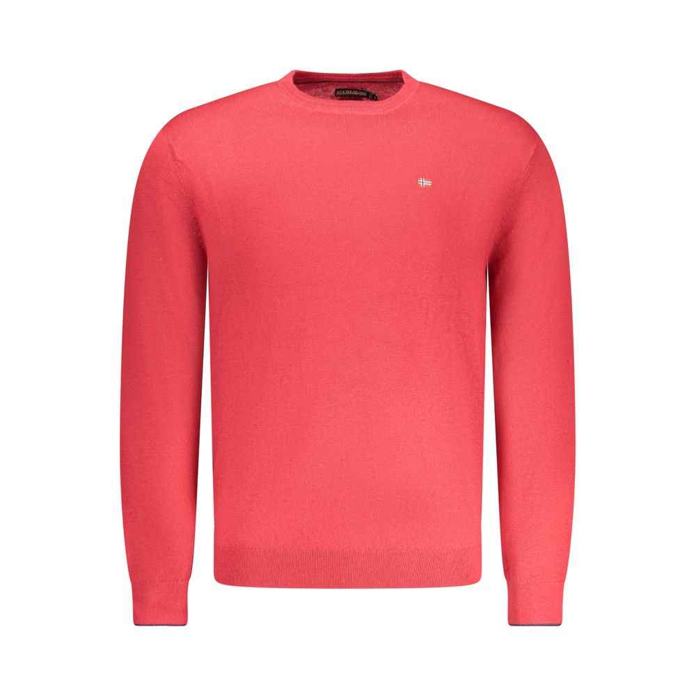 Napapijri Red Wool Sweater