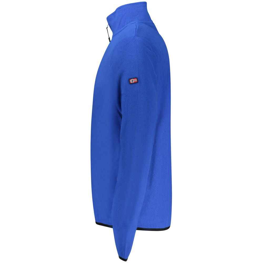 Norway 1963 Blue Polyester Men Sweater