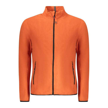 Norway 1963 Orange Polyester Men Sweater