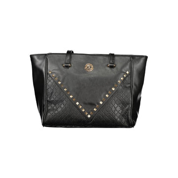 Laura Biagiotti Black PVC Women Handbag