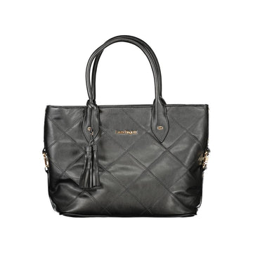 Laura Biagiotti Black PVC Women Handbag