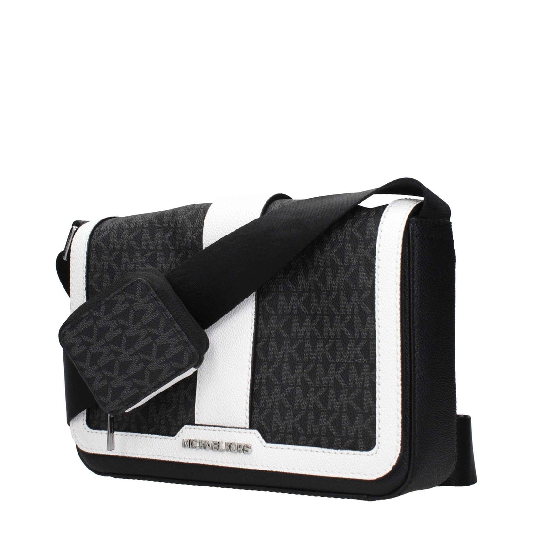 Michael Kors Black Fabric Crossbody Bags