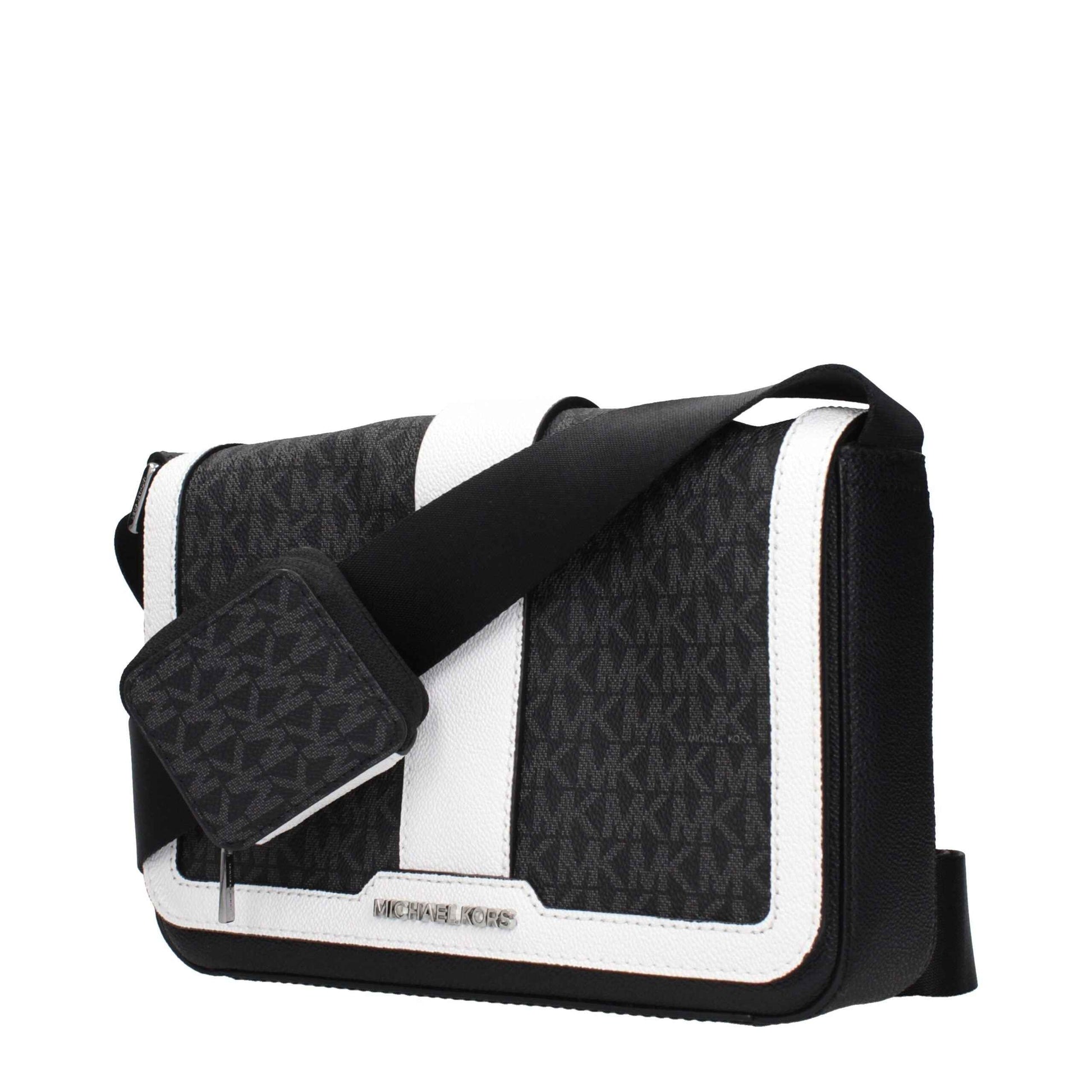 Michael Kors Black Fabric Crossbody Bags