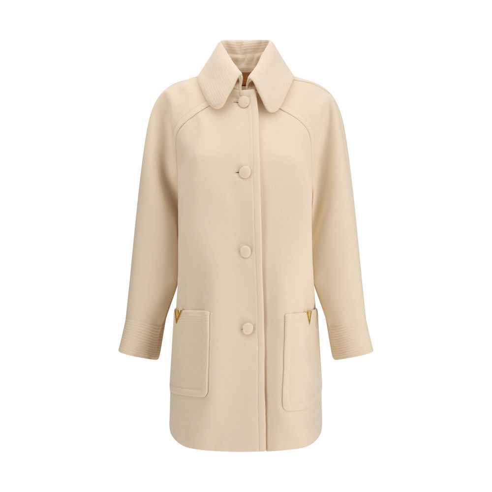 Valentino Wool Drap Caban