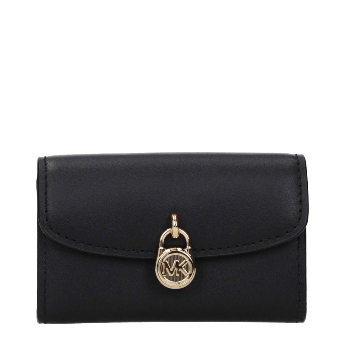 Michael Kors Black Leather Wallets
