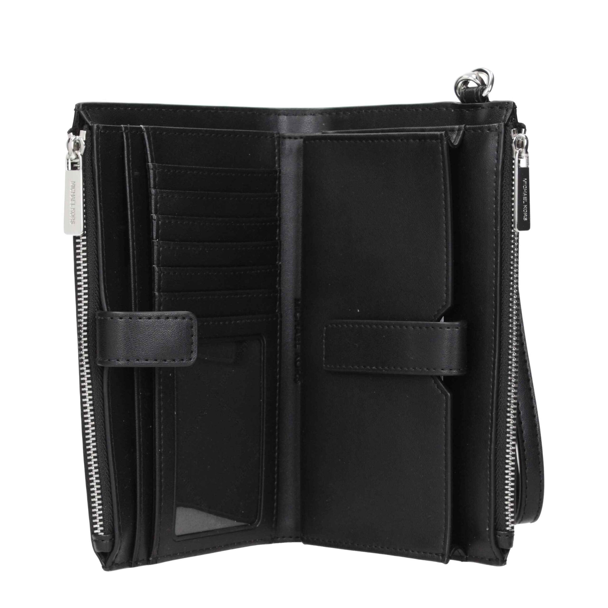 Michael Kors Black Fabric Wallets