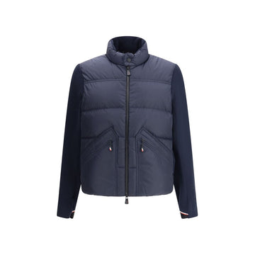 Moncler Grenoble Blue Polyester Full-Length Jacket