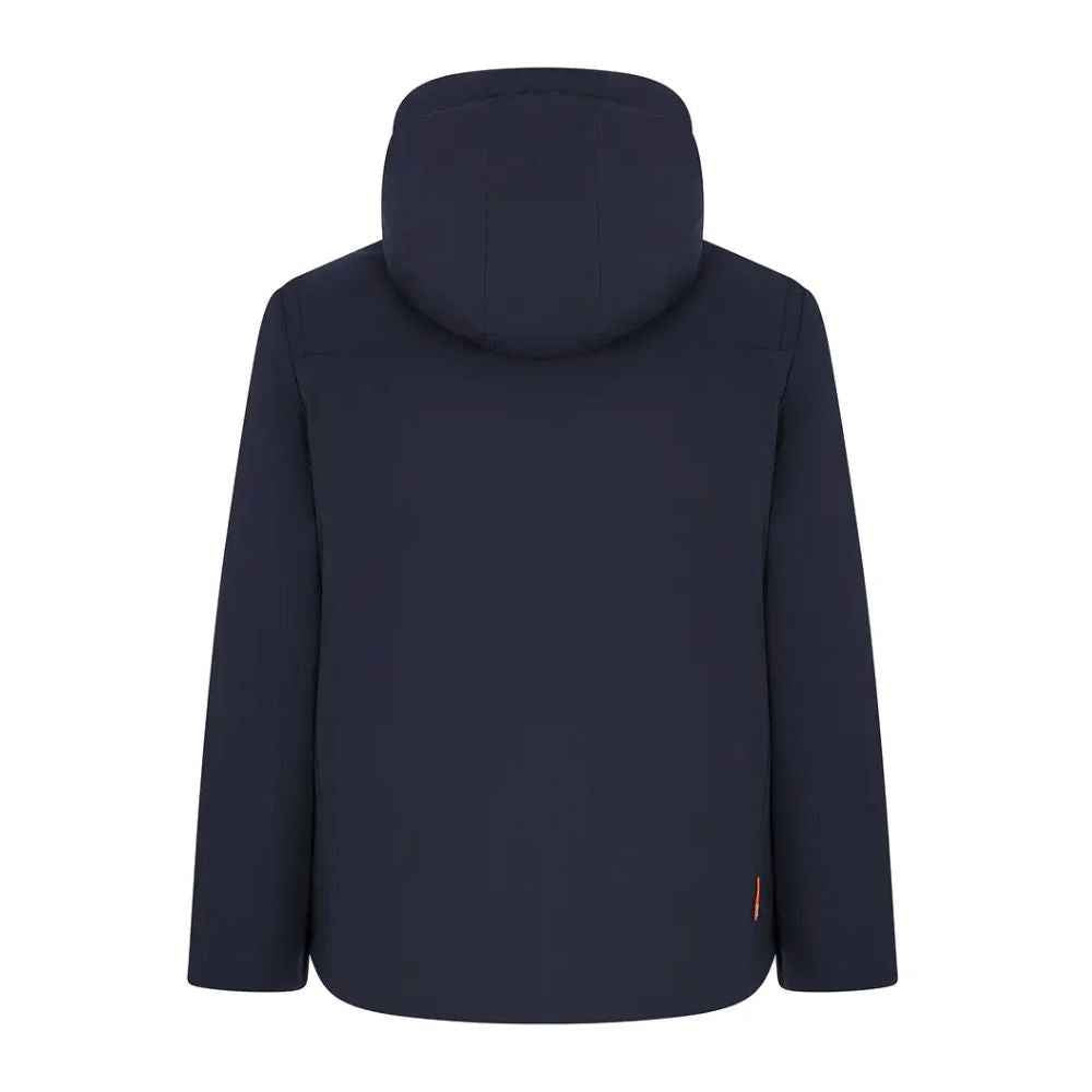 Suns Blue Polyester Jackets & Coat