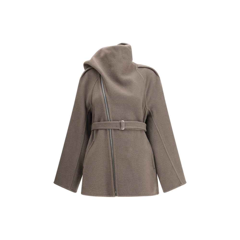 Rick Owens Scarf Flight Jacket