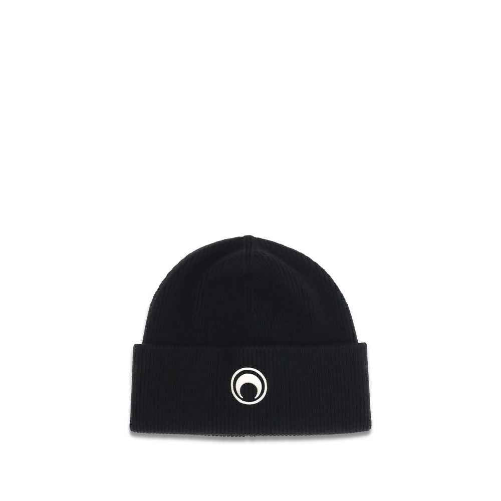 Marine Serre Merino wool Beanie Hat