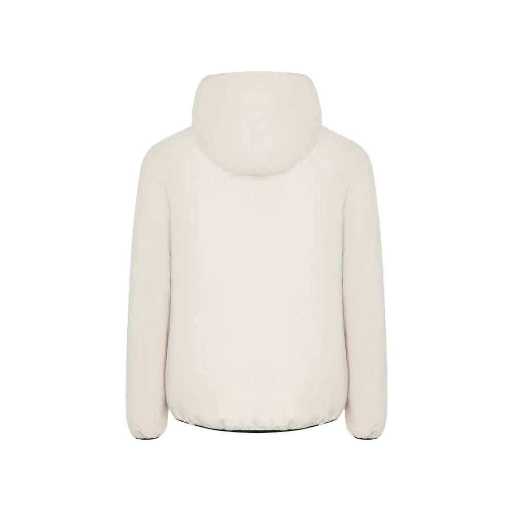 Suns White Polyester Jackets & Coat