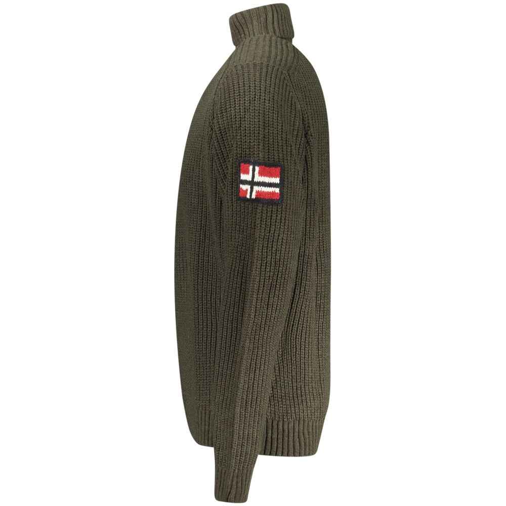 Norway 1963 Green Wool Sweater
