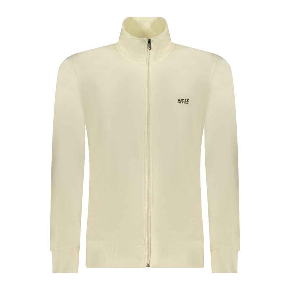 Rifle White Cotton Sweatshirt