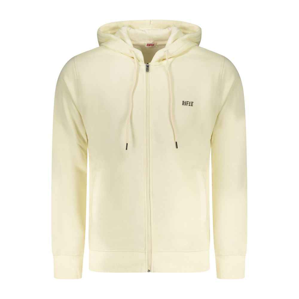 Rifle White Cotton Sweatshirt