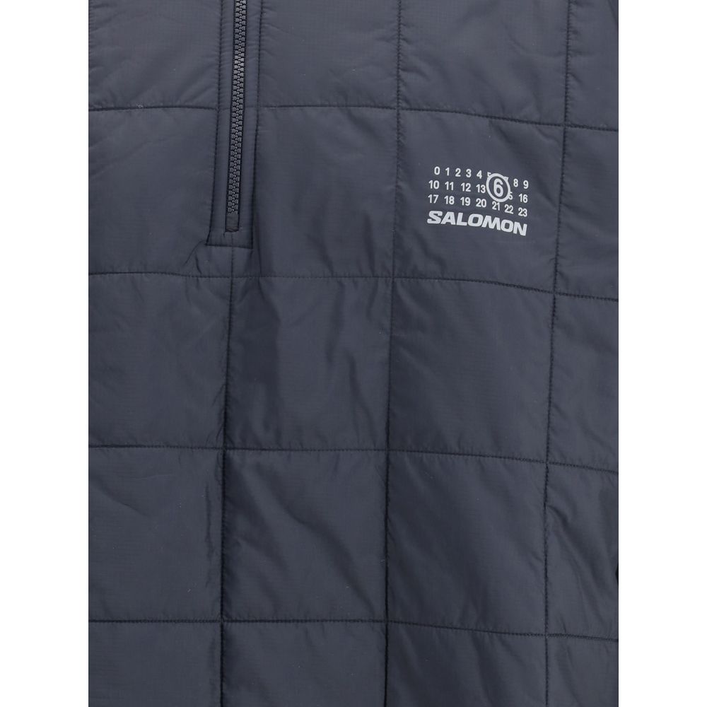 MM6 Black Polyamide Shell Jacket