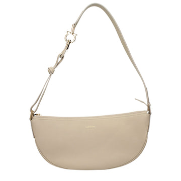 Salvatore Ferragamo Gray Leather Shoulder Bag